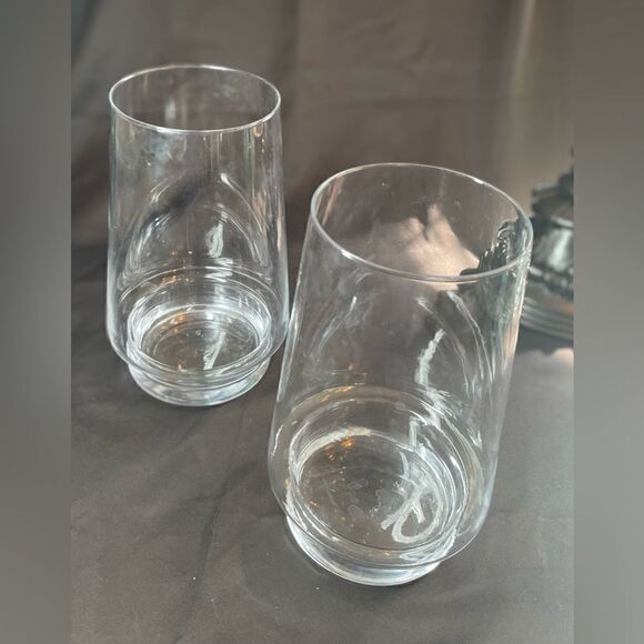 🔥❤️🔥 10” Simple Clear Glass Flared Cylindrical Flower Bouquet Vase EPC 2 Avail - Picture 9 of 9